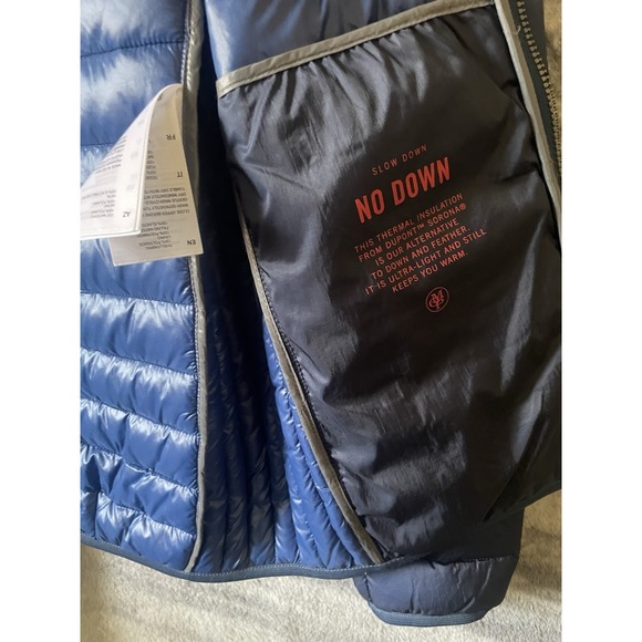 Marc O'Polo Slow Down No down Black Jacket Coat Size Small Swedish-German - Picture 3 of 8